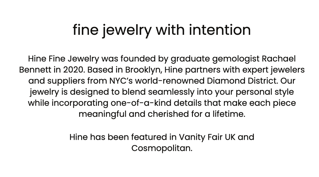 Fine jewelry brooklyn deals